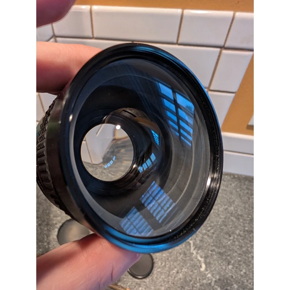 Ambico Video Wide Angle Lens 0.6x Model‎ V 0315 Increase Zoom Capability